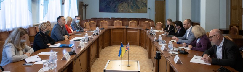 Державний секретар МОН Сергій Захарін обговорив питання реалізації реформи держуправління із представниками Посольства Великобританії в Україні