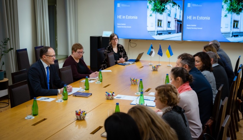 Держсекретар МОН і заступник генсекретаря Міністерства освіти і досліджень Естонської Республіки обговорили розширення українсько-естонської співпраці