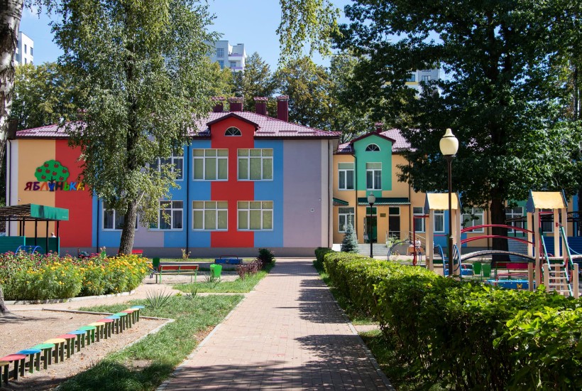 У дитсадку «Яблунька» на Київщині створено безбар’єрний простір