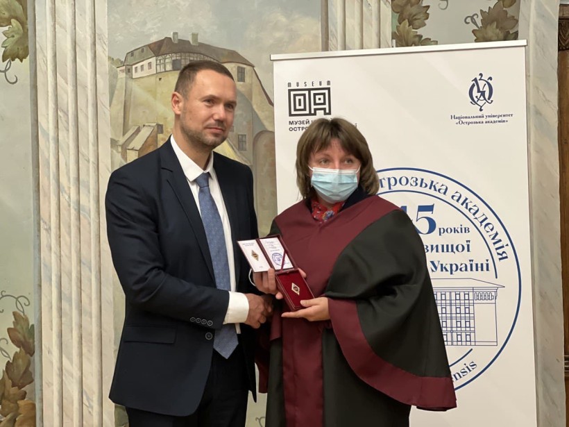 Сергій Шкарлет відвідав Національний університет «Острозька академія», де проходить міжнародний форум «445 років вищої освіти в Україні»