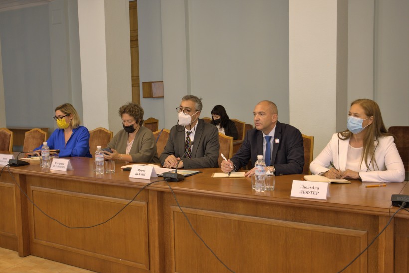 «Ми дуже цінуємо допомогу Дитячого фонду ООН на всіх рівнях освіти», – Міністр Сергій Шкарлет під час зустрічі з Головою Представництва ЮНІСЕФ в Україні Муратом Шахіним