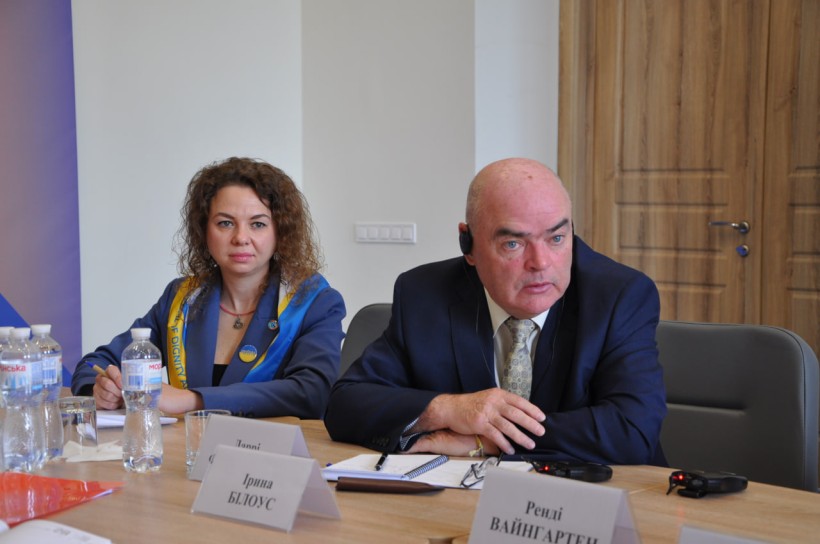 Відбулася зустріч Оксена Лісового з делегацією Всесвітньої федерації профспілок «Інтернаціонал освіти»