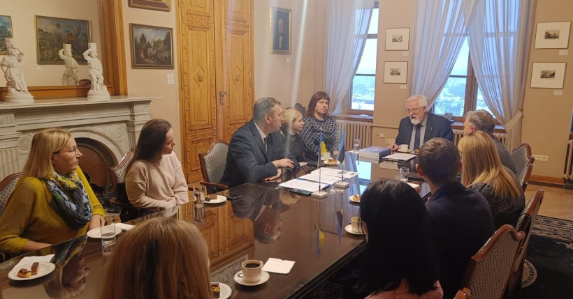Держсекретар МОН і Президент Академії наук Естонської Республіки обговорили перспективи співпраці у сфері науки