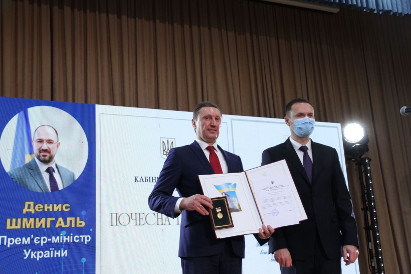 Сергій Шкарлет привітав колектив університету «Полтавська політехніка імені Юрія Кондратюка» з 90-річним ювілеєм