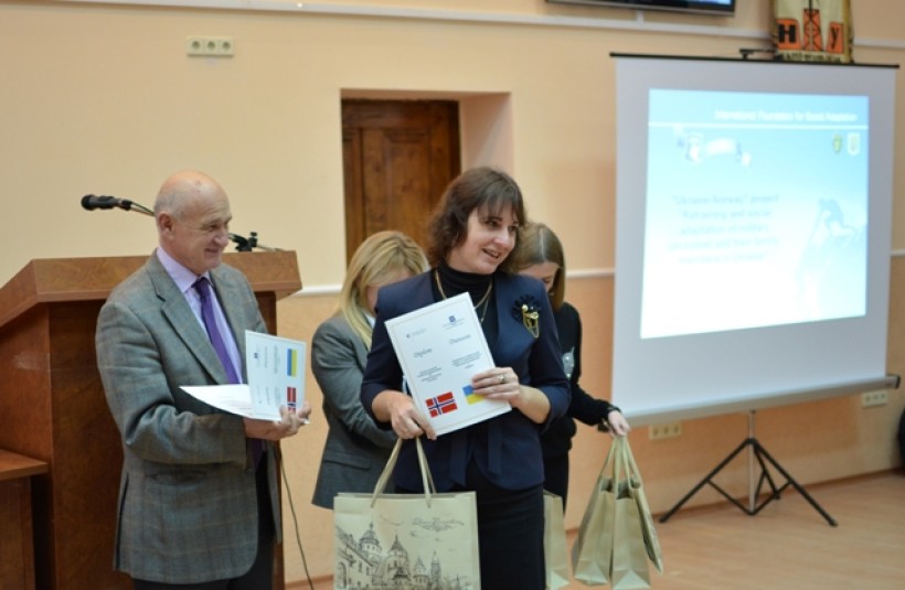 В ІФНТУНГ військовослужбовці пройшли перепідготовку в рамках проекту соціальної адаптації «Україна–Норвегія»