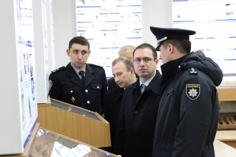 Очільник Академії МВС Грузії завітав з робочим візитом до ЛьвДУВС