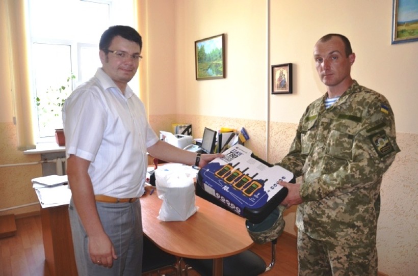 Студенти та викладачі ЖДУ ім. І. Франка підтримали бійців АТО