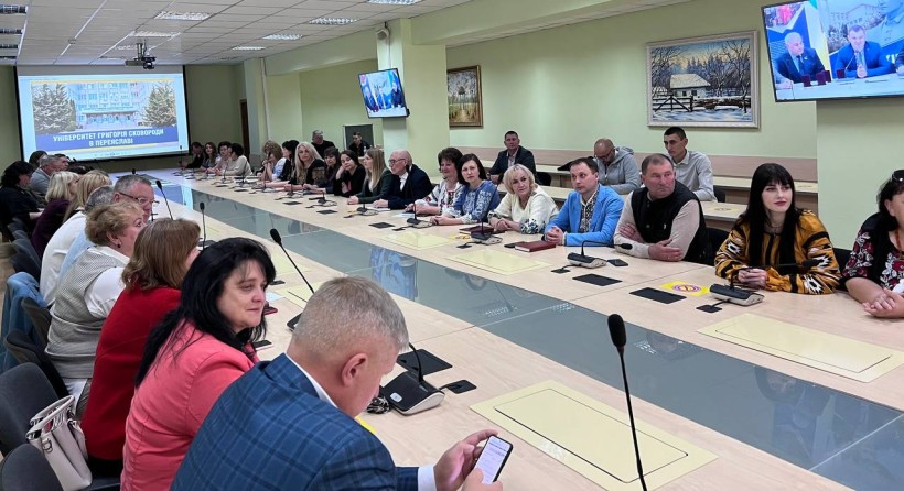 Міністр відзначив роботу колективу Університету Григорія Сковороди в Переяславі