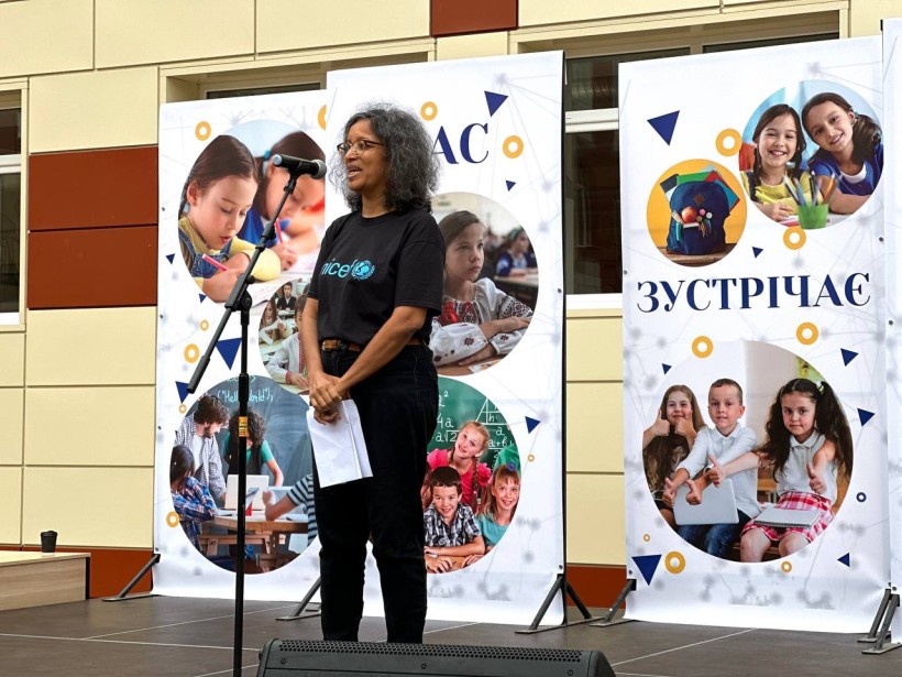 Відбулося відкриття відбудованого ліцею в Ірпені