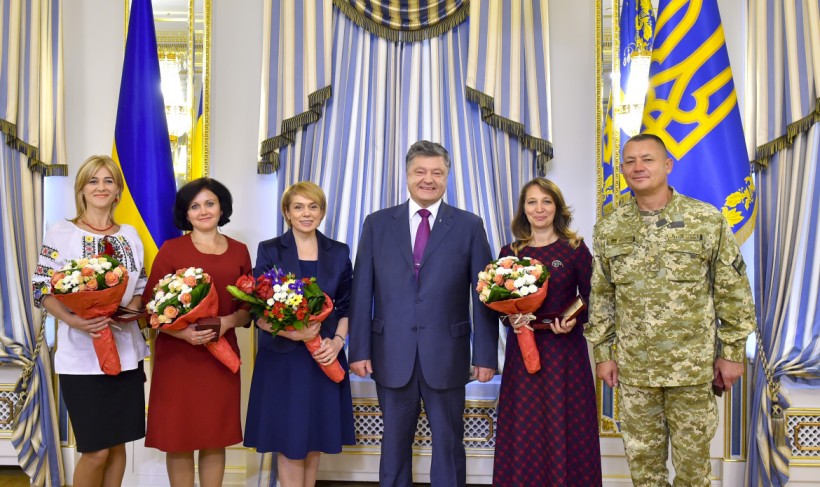 Президент України Петро Порошенко зустрівся з переможцями всеукраїнського конкурсу «Учитель року – 2016»