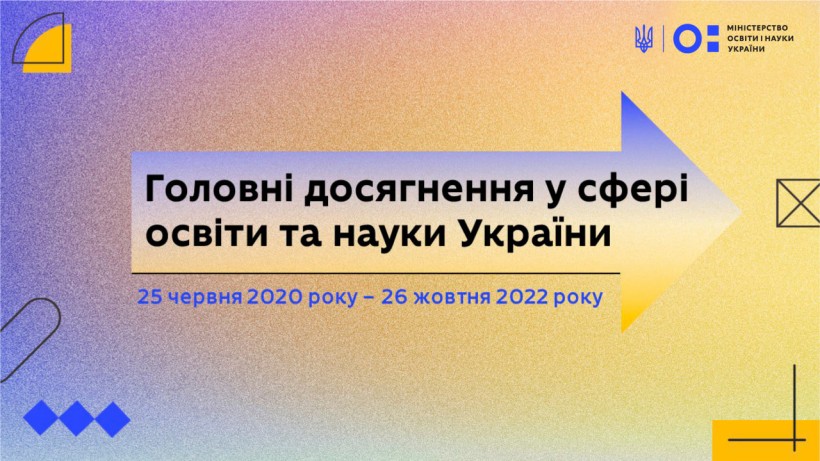 Головні досягнення у сфері освіти та науки України 2020-2022
