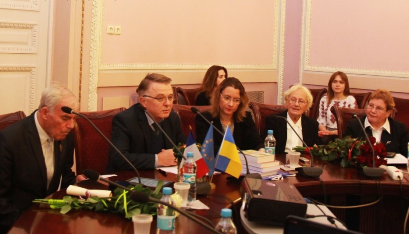 Надзвичайний і Повноважний Посол Франції в Україні Ізабель Дюмон відвідала Львівський національний університет імені Івана Франка