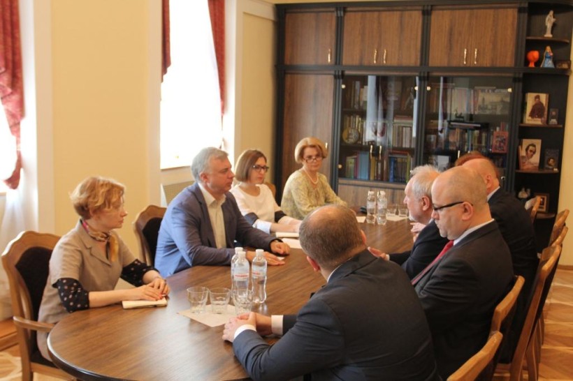 Міністр освіти і науки України зустрівся з президентом Академії наук Польщі