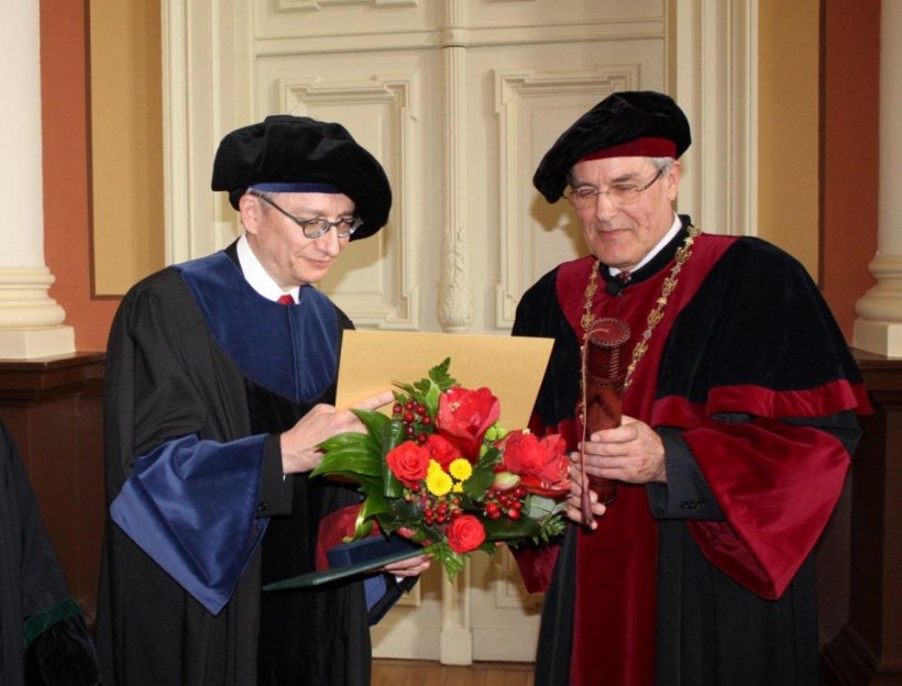 Президент Світового Конгресу Українців Евген Чолій — Doctor Honoris Causa Львівської політехніки