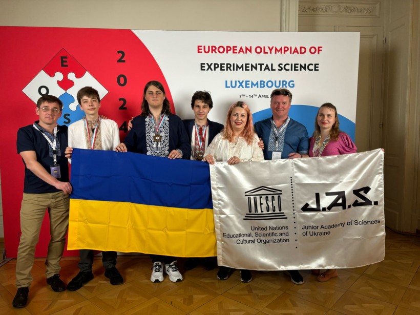 Українські школярі вибороли срібло на EOES-2024 — учнів запрошують до участі в наступному році