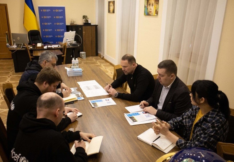 Відбулася зустріч Сергія Шкарлета з головою представництва ЮНІСЕФ в Україні Муратом Шахіном