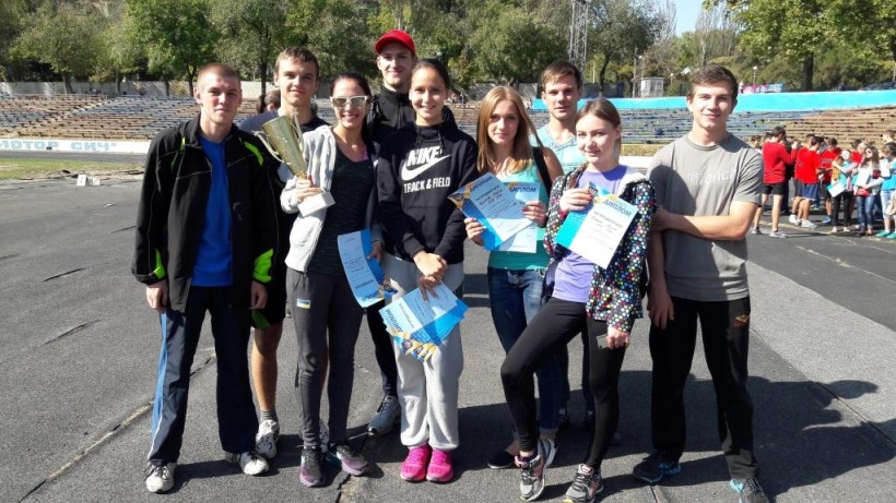Студенти Економіко-правничого коледжу ЗНУ – переможці обласної першоcті з легкої атлетики