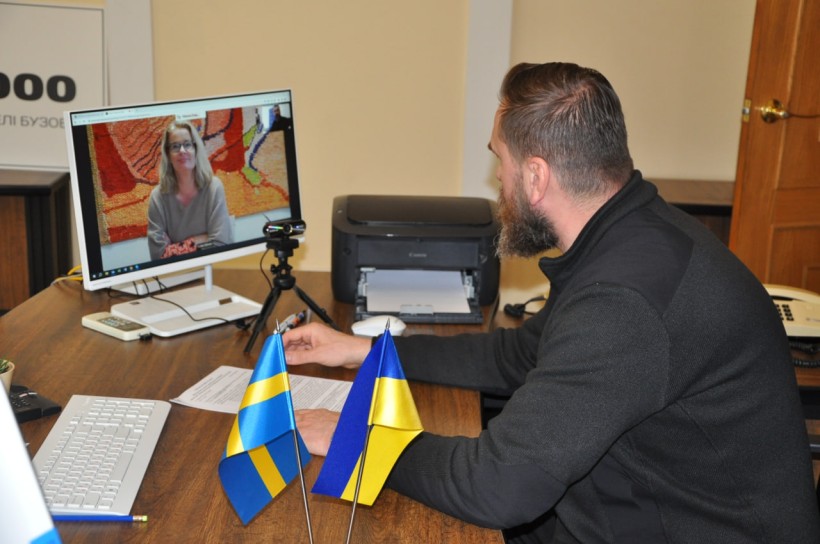 Зустріч міністра освіти і науки України Оксена Лісового з міністром із питань шкіл Королівства Швеція пані Лоттою Едгольм