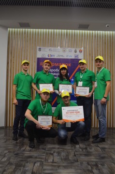 Команда Вінницького НАУ отримала відзнаку на конкурсі стартапів та виборола 10 тис гривень на  реалізацію