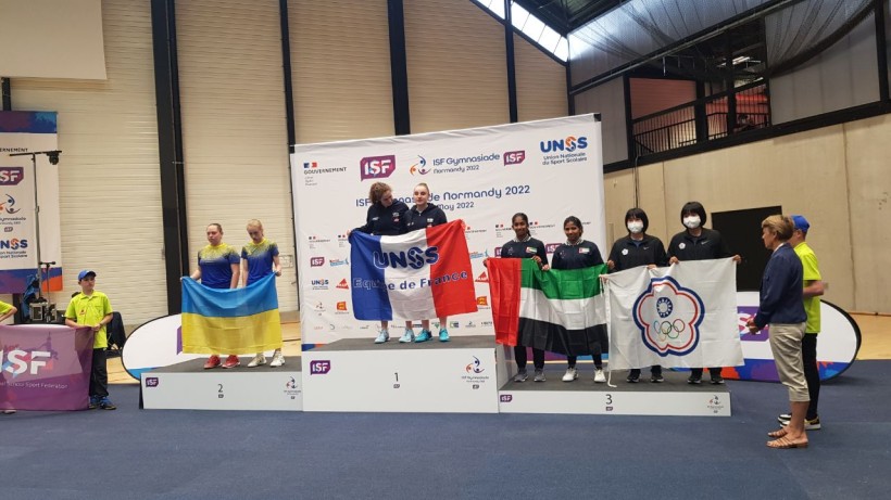 Українська збірна виборола 11 золотих, 18 срібних і 19 бронзових медалей на Всесвітній гімназіаді-2022