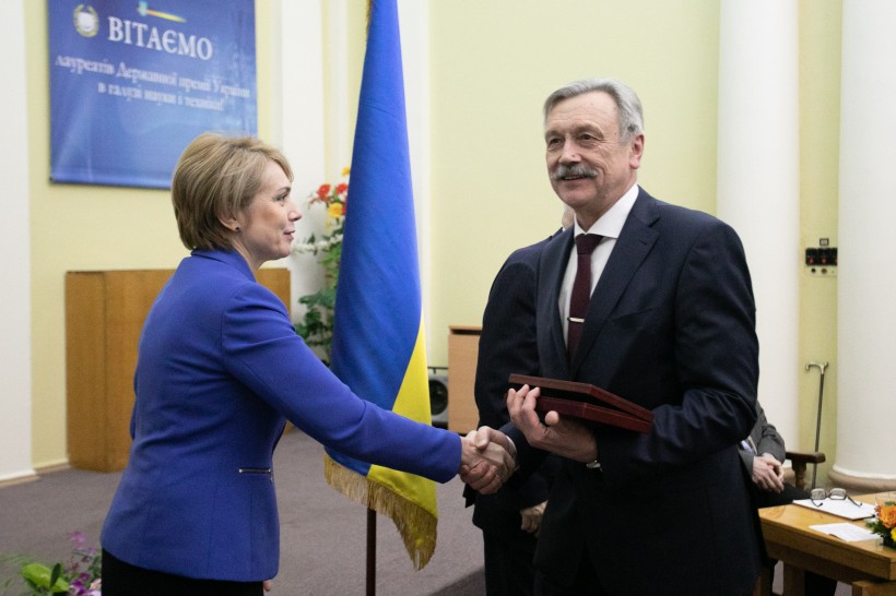 14 проектів українських науковців отримали найвищу відзнаку країни у своїй сфері – Державну премію України в галузі науки і техніки