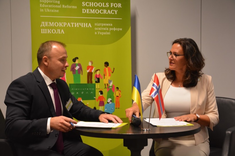 МОН та Європейський центр імені Вергеланда співпрацюватимуть за 4 напрямами для розвитку громадянської освіти в школах – підписано Меморандум