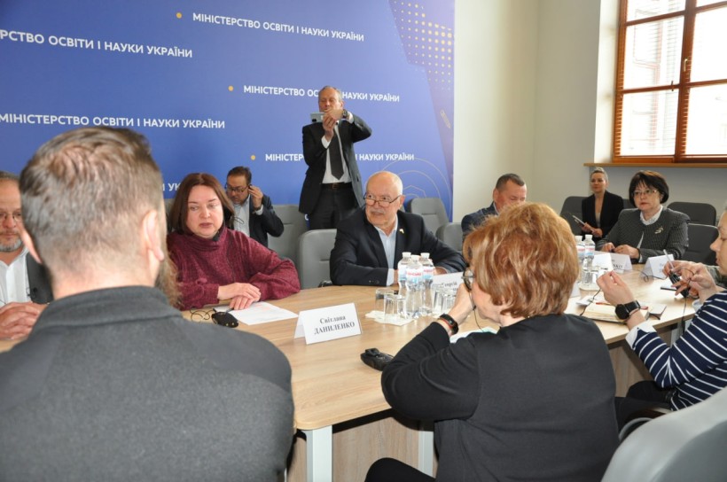 Відбулася зустріч Оксена Лісового з делегацією Всесвітньої федерації профспілок «Інтернаціонал освіти»