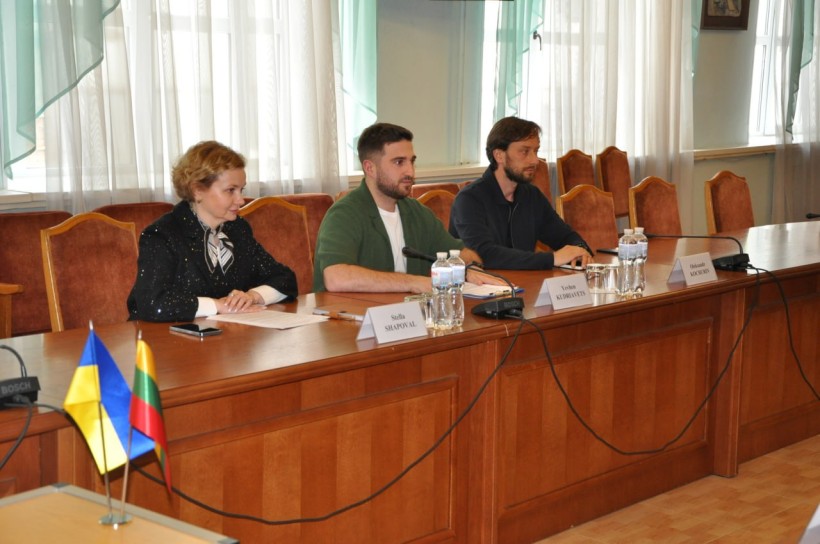 Відбулася зустріч першого заступника міністра освіти і науки Євгена Кудрявця із представниками литовських ділових кіл