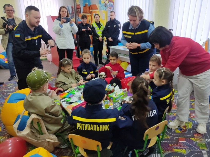 У Житомирі відкрито клас безпеки на базі пожежно-рятувальної частини ДСНС