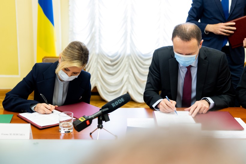 Комунікаційна кампанія, формування культури та розвиток принципів здорового харчування: підписано Меморандум у межах ініціативи Олени Зеленської