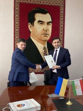 ДУЕТ підписав меморандум про співпрацю з провідними закладами вищої освіти Республіки Таджикистан