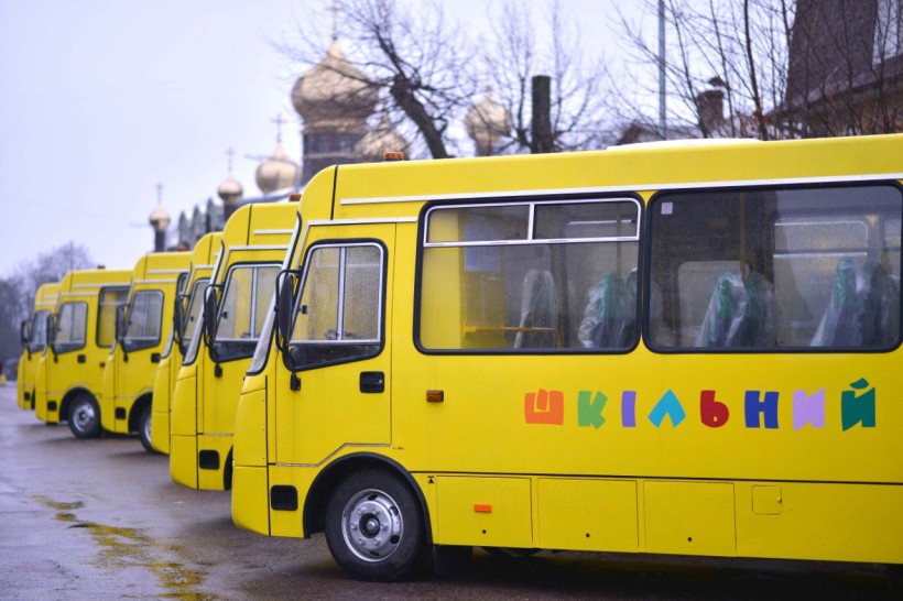 Автопарк шкільних автобусів Черкащини поповнили 11 одиницями автотранспорту