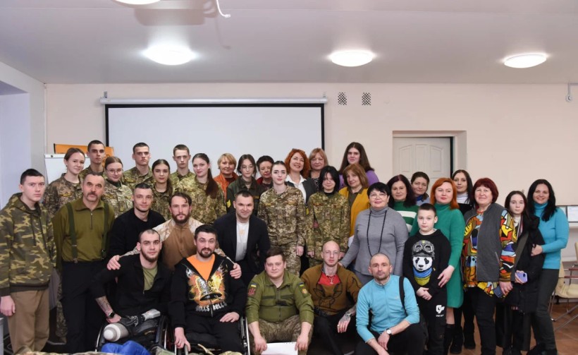 УГСП відвідали здобувачі-психологи — ветерани російсько-української війни