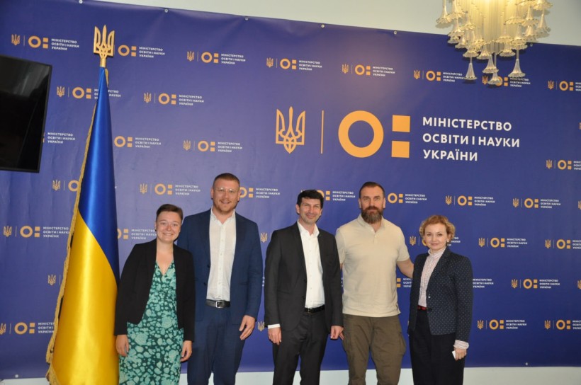 Оксен Лісовий, міністр освіти і науки України, провів робочу зустріч із Арадом Бенкьо, Надзвичайним і Повноважним Послом Австрійської Республіки в Україні