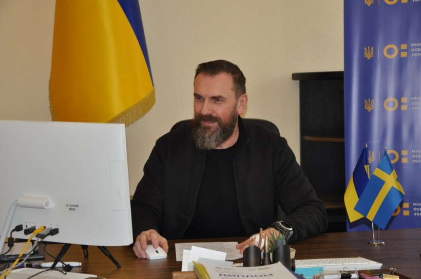 Зустріч міністра освіти і науки України Оксена Лісового з міністром із питань шкіл Королівства Швеція пані Лоттою Едгольм