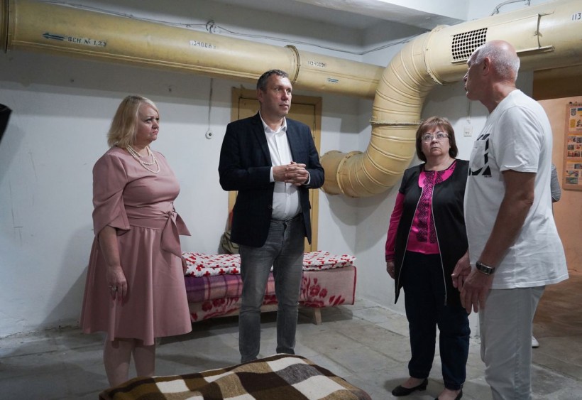 Держсекретар МОН оглянув укриття закладів освіти Полтавської області