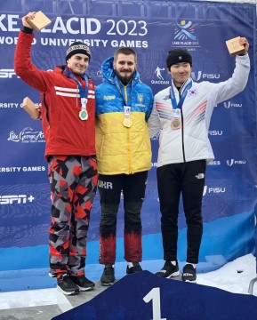 Український студент завоював першу золоту медаль на Всесвітній зимовій універсіаді