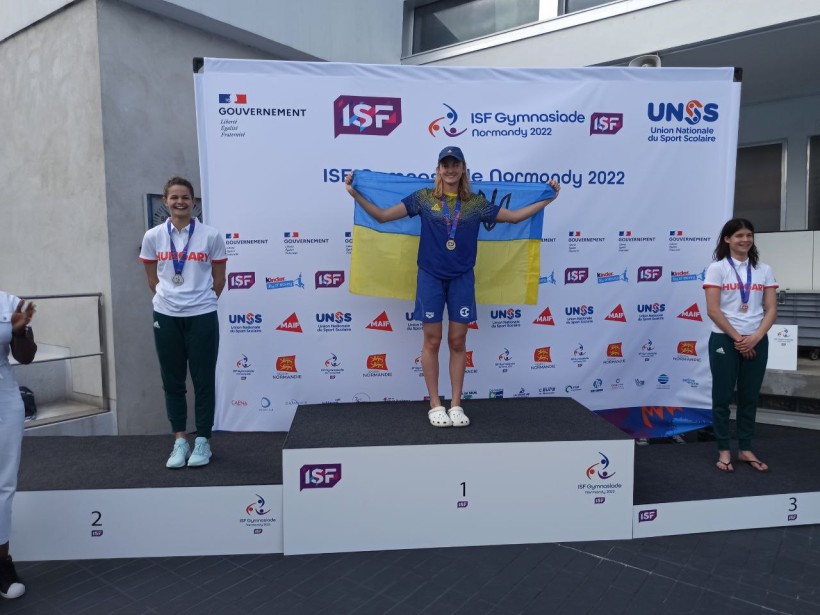 Українська збірна виборола 11 золотих, 18 срібних і 19 бронзових медалей на Всесвітній гімназіаді-2022