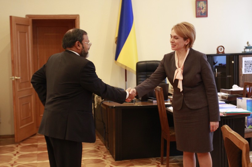 “Ми зацікавлені поширювати інформацію про можливості навчання в Україні серед громадян Індії”, - Посол Республіки Індія на зустрічі з Лілією Гриневич