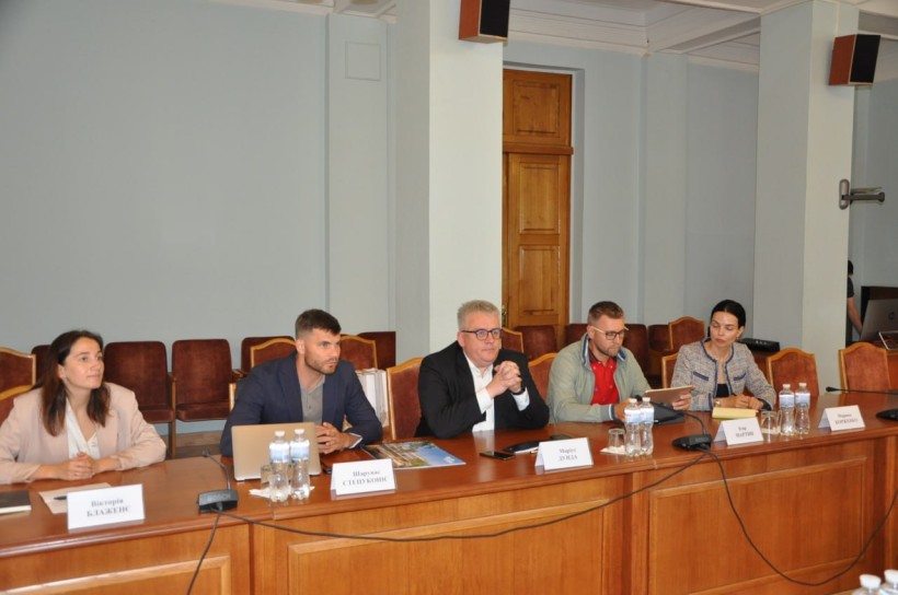 Відбулася зустріч першого заступника міністра освіти і науки Євгена Кудрявця із представниками литовських ділових кіл