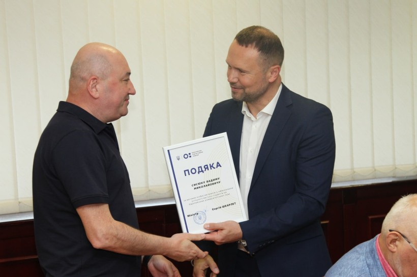 Сергій Шкарлет привітав студентів, які стали переможцями і призерами Європейських університетських ігор та Чемпіонату світу з футзалу