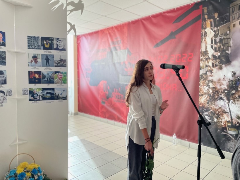 У ДНУ відкрили Галерею пошани і пам’яті Захисників України