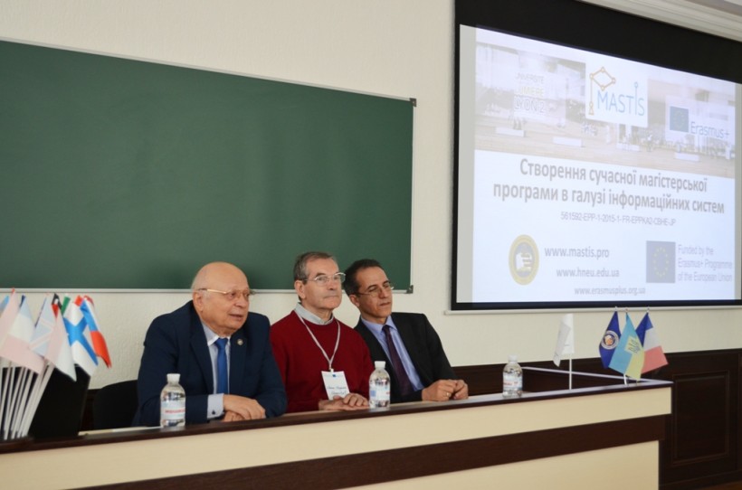 Зустріч проектних команд українських університетів-партнерів проекту ERASMUS+ MASTIS