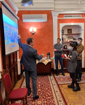 Відбувся «Інфо-сніданок: з перших вуст» із заступником Міністра освіти і науки Ігорем Гарбаруком