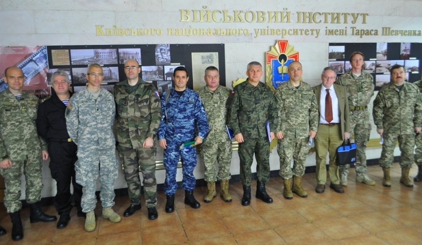 Військовий інститут КНУ імені Тараса Шевченка відвідала делегація НАТО