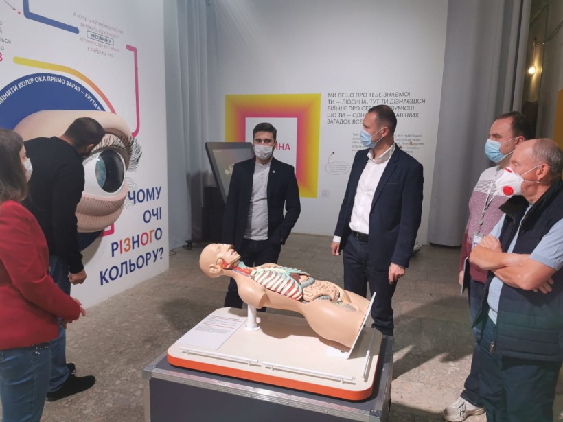 Сергій Шкарлет відвідав Музей науки