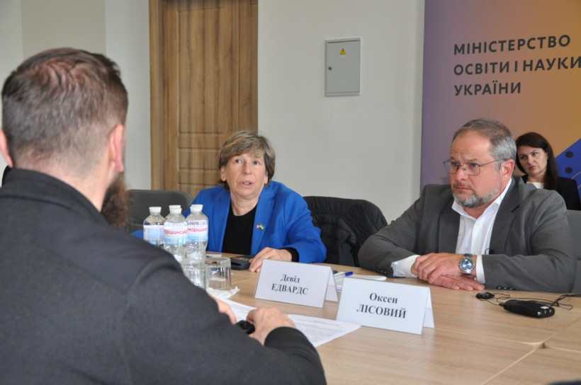 Відбулася зустріч Оксена Лісового з делегацією Всесвітньої федерації профспілок «Інтернаціонал освіти»