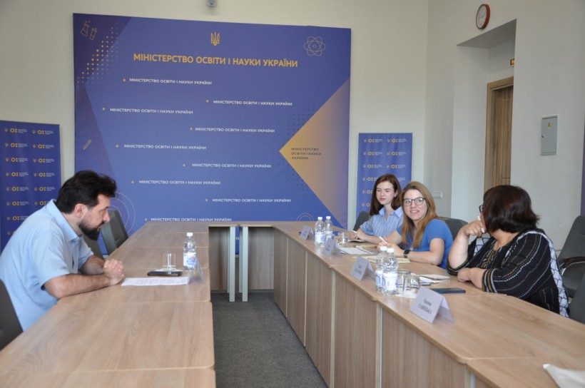 Зустріч заступників міністра освіти і науки України з представниками місії ЮНЕСКО в Україні