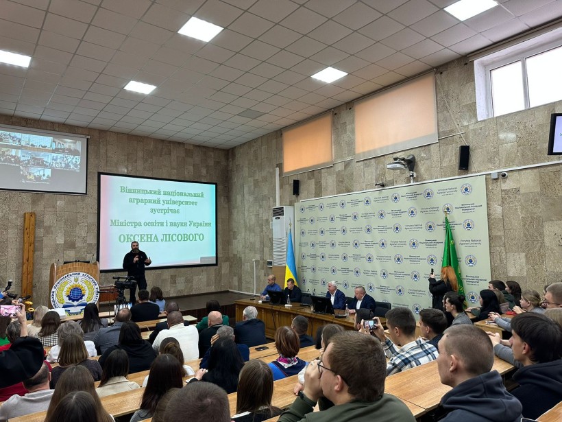 Вінницький національний аграрний університет відвідав міністр освіти і науки України Оксен Лісовий