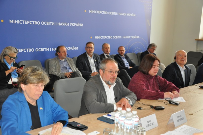 Відбулася зустріч Оксена Лісового з делегацією Всесвітньої федерації профспілок «Інтернаціонал освіти»